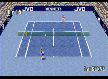 Hyper Final Match Tennis (JP) screen shot game playing